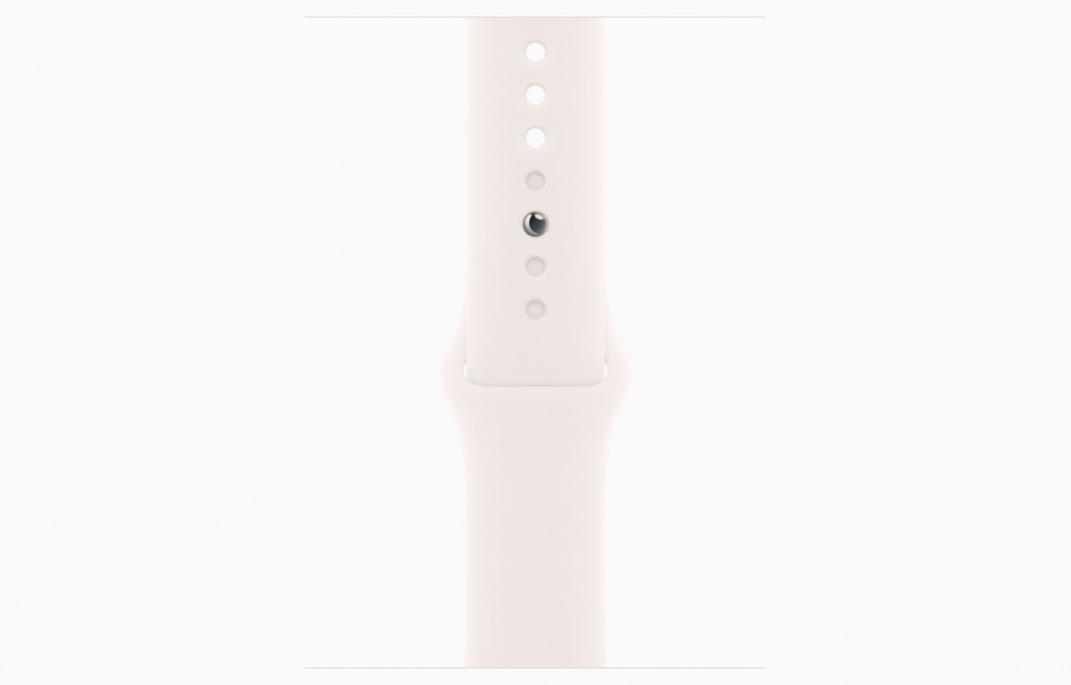 Apple Watch SE (2nd Gen) GPS 44mm Silver with Sport Band Light Blush(M/L,150-200 mm)    