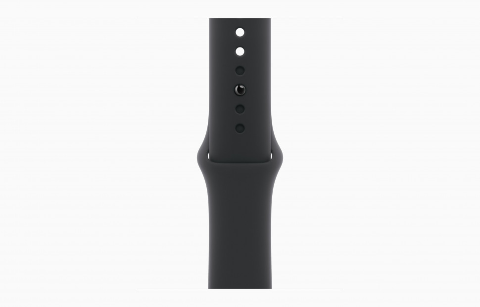 Apple Watch Series 11 46mm Jet Black Aluminum Case with Sport Band Black (S/M, 130-180mm)