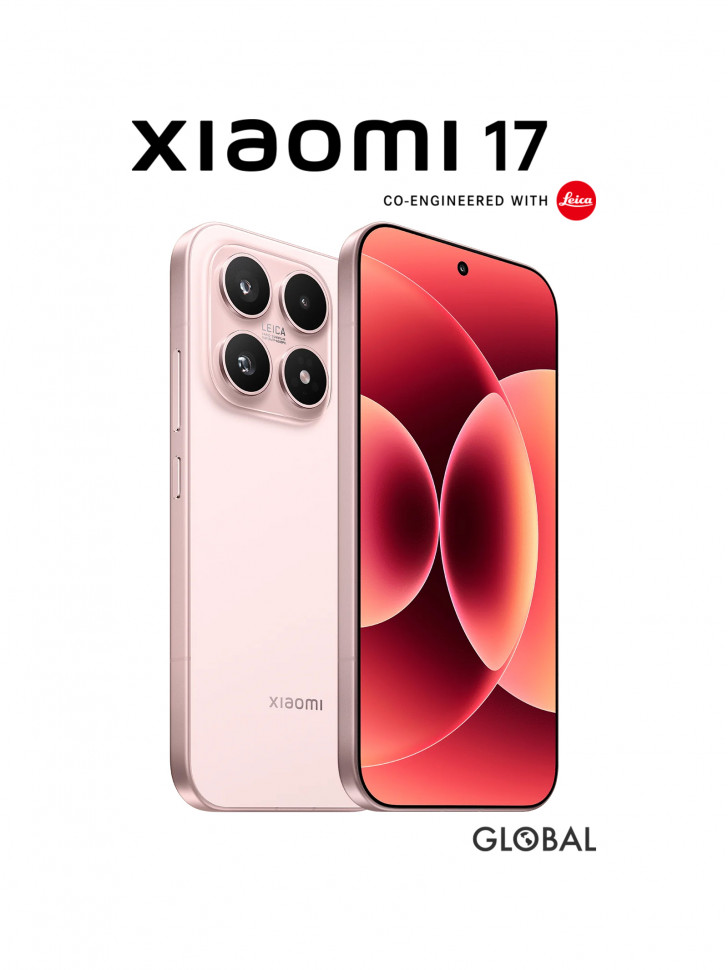 Смартфон Xiaomi 17 12/256Gb Alpine Pink (Альпийский розовый)