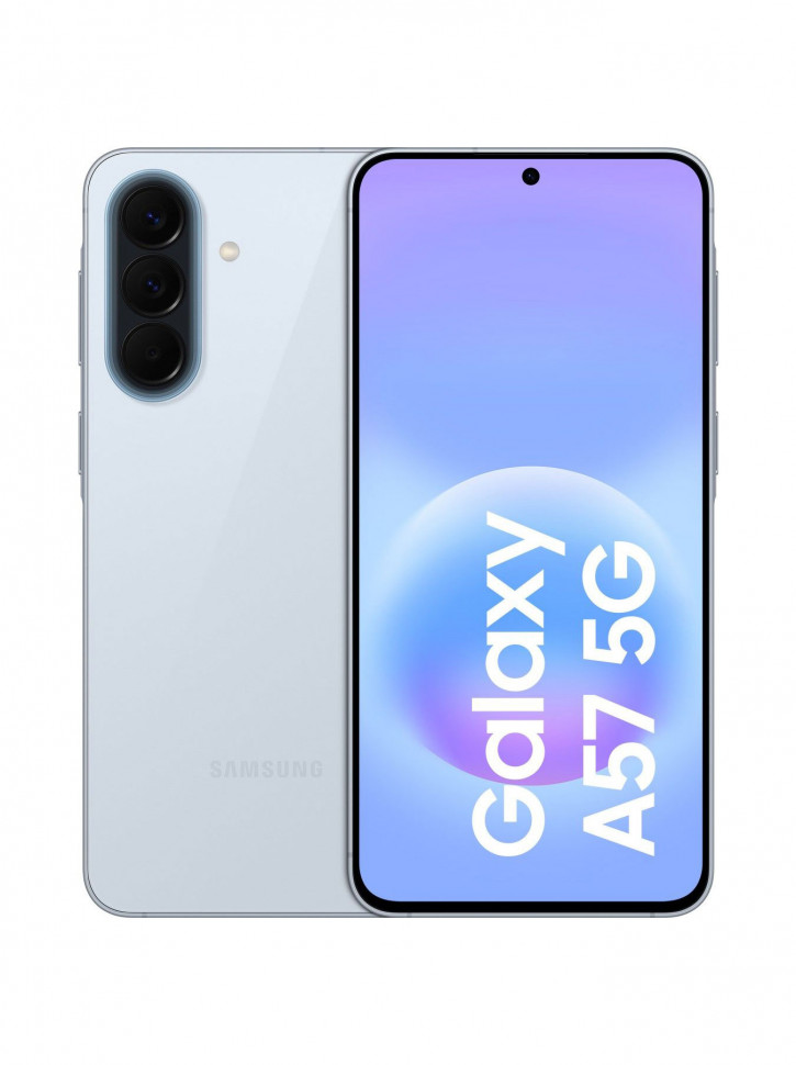 Смартфон Samsung Galaxy A57 12/256Gb голубой (Awesome Icyblue)