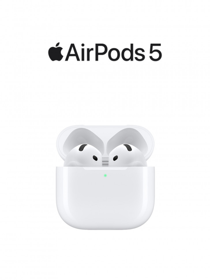 Наушники Apple AirPods 5 с шумоподавлением и USB-C