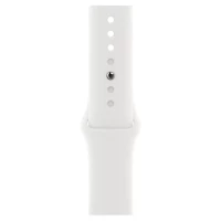 Apple Watch Series 8 41mm Silver Aluminum Case with Sport Band White (M/L, 150–200mm) 
