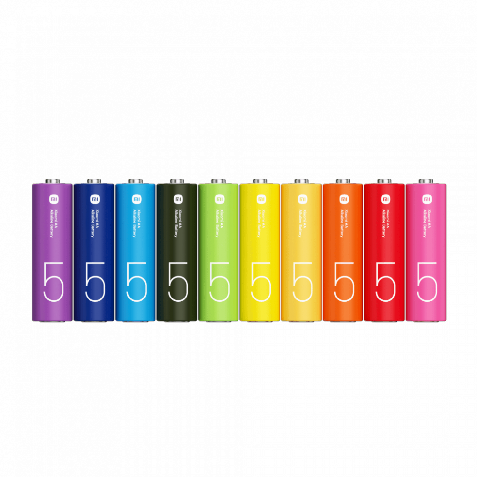 Батарейки Xiaomi AA Rainbow Batteries (10шт) LR6