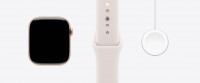 Apple Watch Series 11 42mm Rose Gold Aluminum Case with Sport Band Light Blush (M/L, 150-200mm)