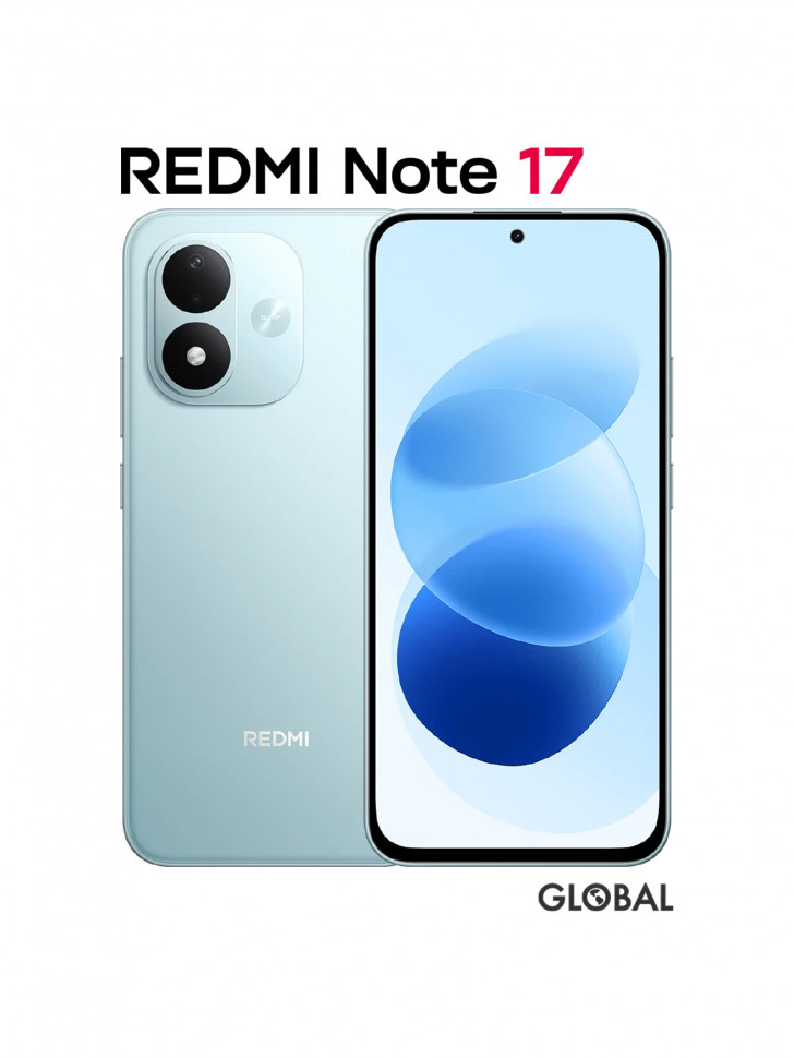 Смартфон Xiaomi Redmi Note 17 4/128Gb Sky Teal (бирюзовый)