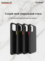 Чехол противоударный защитный X-ONE DropGuard 3.0 для iPhone 12 Pro Max