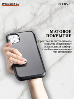 Чехол противоударный защитный X-ONE DropGuard 3.0 для iPhone 12 Pro Max
