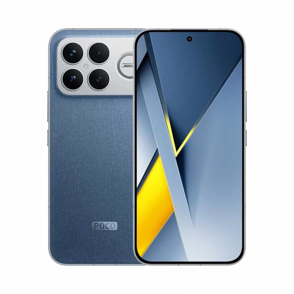 Смартфон Xiaomi POCO F8 Ultra 16/512Gb Denim Blue (Синий деним)