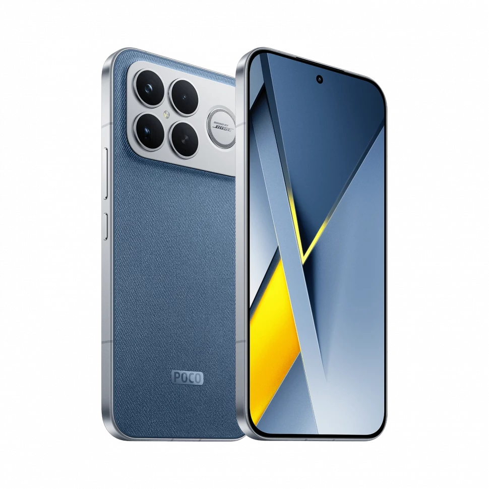 Смартфон Xiaomi POCO F8 Ultra 16/512Gb Denim Blue (Синий деним)