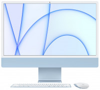 Apple iMac 24" (2021) Apple M1/8-core GPU/8Gb/256Gb (Синий)
