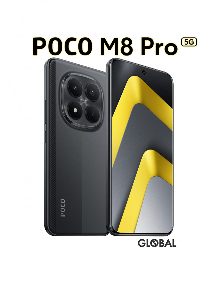 Смартфон Xiaomi POCO M8 Pro 5G 8/256 ГБ Black (чёрный)
