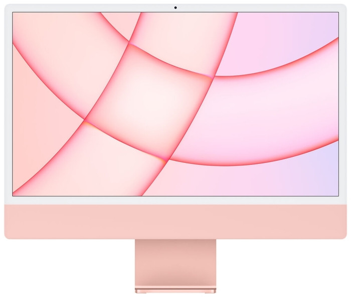 Apple iMac 24" (2021) Apple M1/8-core GPU/8Gb/256Gb (Розовый)