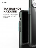 Чехол противоударный защитный X-ONE DropGuard Lite для iPhone 12/12 Pro