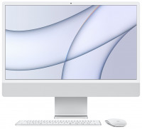 Apple iMac 24" (2021) Apple M1/8-core GPU/8Gb/256Gb (Серебристый)