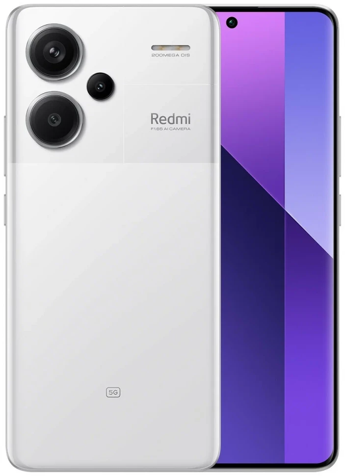 Смартфон Xiaomi Redmi Note 13 Pro+ 5G 12/512Gb White