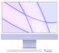 Apple iMac 24" (2021) Apple M1/8-core GPU/8Gb/256Gb (Фиолетовый)