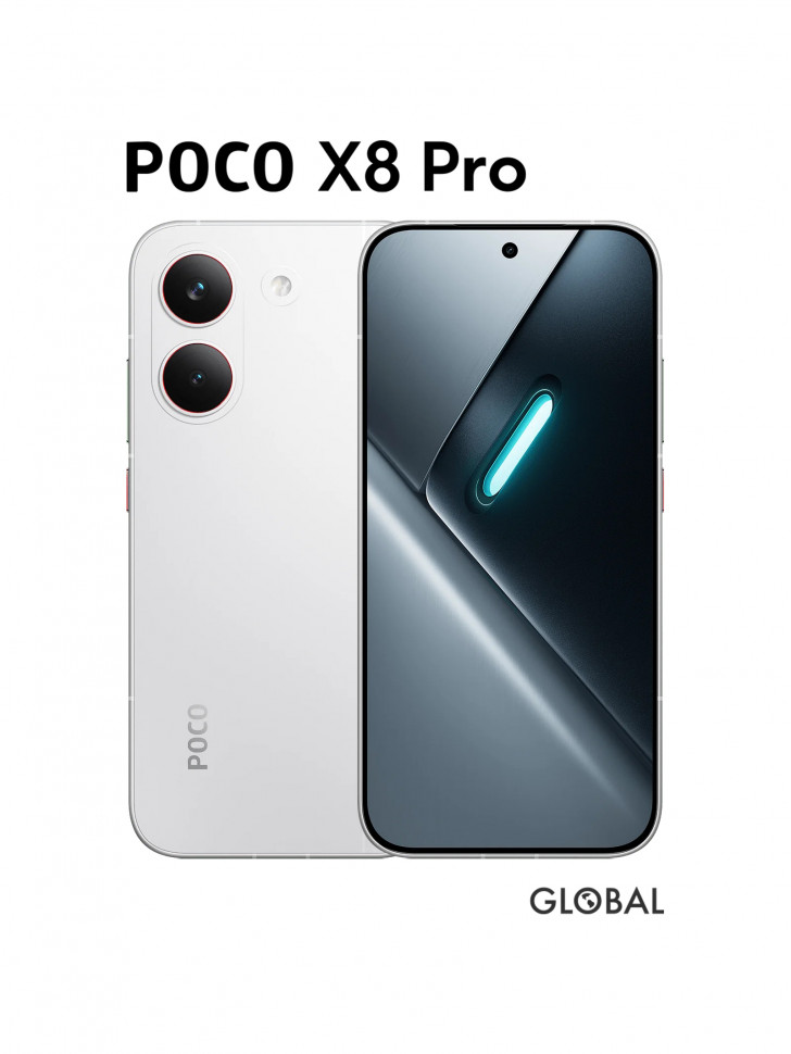 Смартфон Xiaomi POCO X8 Pro 12/512Gb White (Белый)