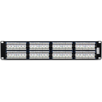 Неэкранированная 48-портовая коммутационная панель Cat5/5e TRENDnet TC-P48C5E
