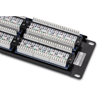 Неэкранированная 48-портовая коммутационная панель Cat5/5e TRENDnet TC-P48C5E