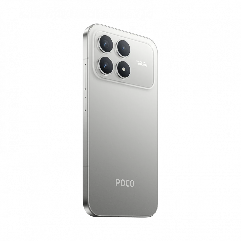 Смартфон Xiaomi POCO F8 Pro 12Gb/256Gb Titanium Silver (Титановый серебристый)