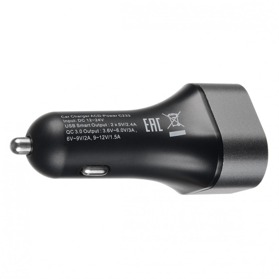 Автомобильное зарядное устройство ACD-Power C233