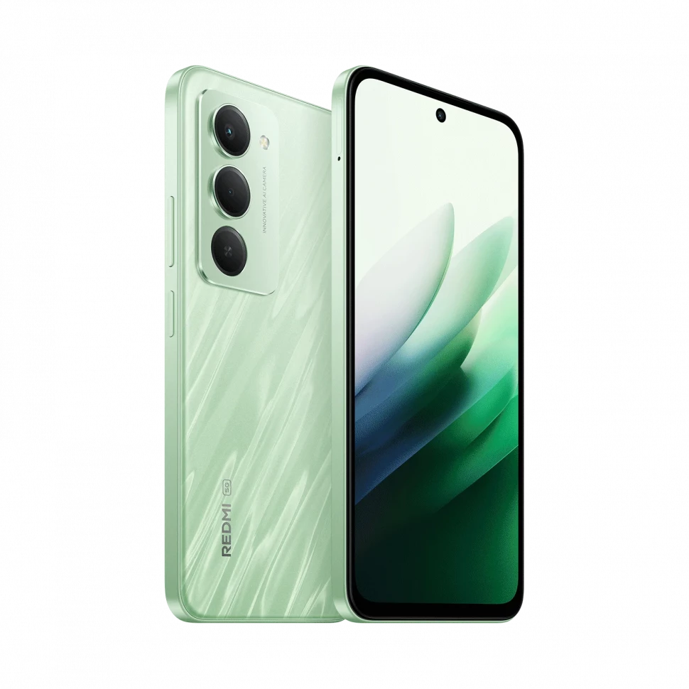Смартфон Xiaomi Redmi 15 5G 8/256Gb Ripple Green (Волнистый зелёный)
