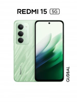 Смартфон Xiaomi Redmi 15 5G 8/256Gb Ripple Green (Волнистый зелёный)