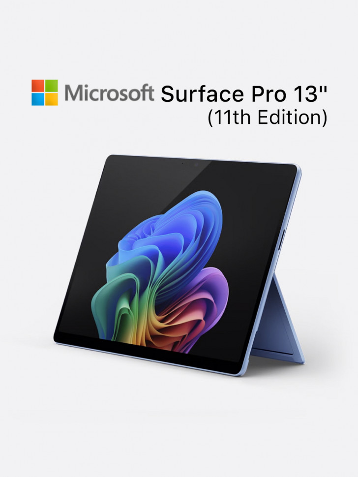 Microsoft Surface Pro 11-е поколение — планшет-ноутбук 13" | X Elite OLED 16/1ТБ Sapphire