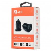 Автомобильное зарядное устройство ACD-Power C242