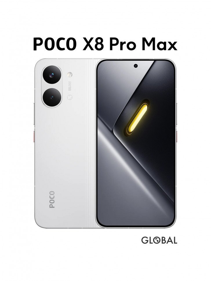 Смартфон Xiaomi POCO X8 Pro Max 12/512Gb White (Белый)