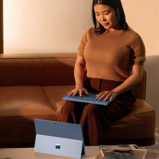 Клавиатура Microsoft Surface Pro Flex Keyboard + Slim Pen | Bright Sapphire