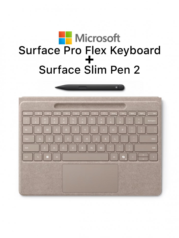 Клавиатура Microsoft Surface Pro Flex Keyboard + Slim Pen | Dune