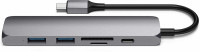 USB-концентратор Satechi Slim Multi-Port V2 Серый космос USB-концентратор Satechi Slim Multi-Port V2 Серый космос