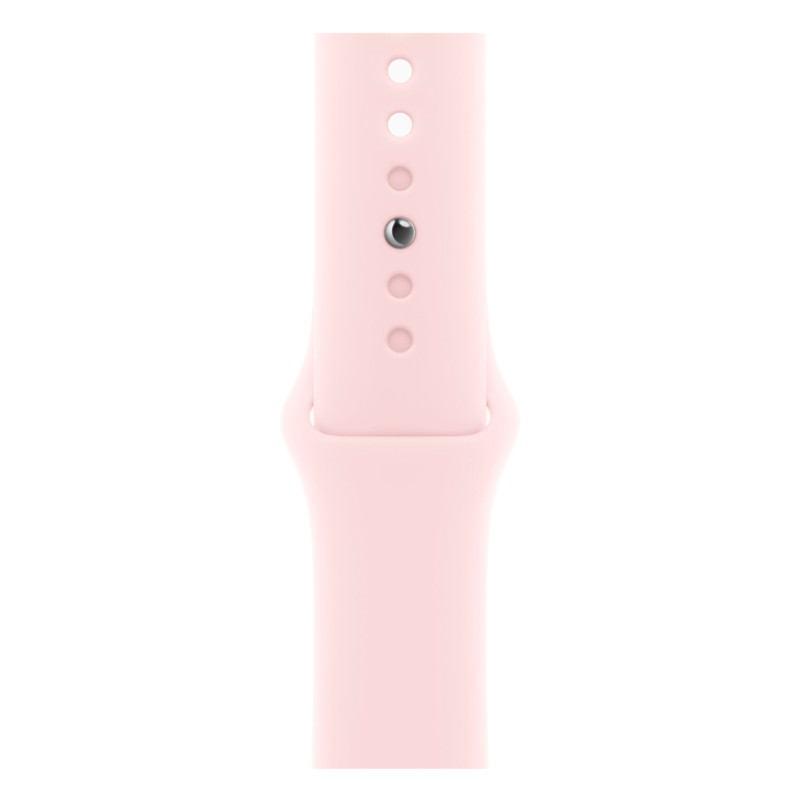 Apple Watch Series 9 45mm Pink Aluminum Case with Sport Band Light Pink (S/M, 130–180mm)