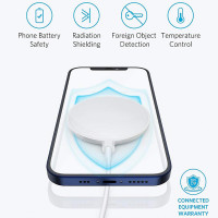 Беспроводное зарядное устройство Anker PowerWave Magnetic Pad Беспроводное зарядное устройство Anker PowerWave Magnetic Pad