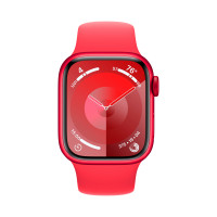 Apple Watch Series 9 45mm (PRODUCT)RED Aluminum Case with Sport Band (S/M, 130–180mm)