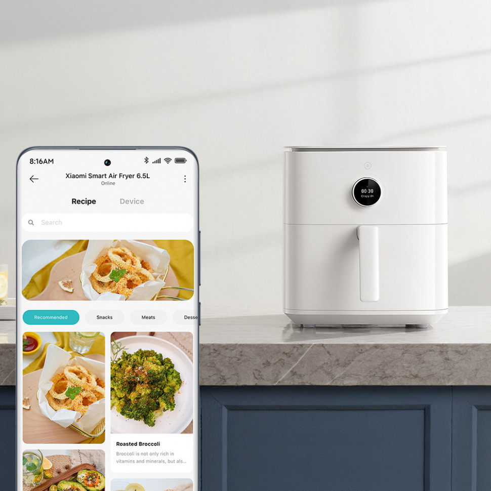 Аэрогриль Xiaomi Smart Air Fryer 6.5L (Black) RU