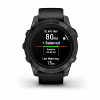 Смарт часы Garmin Epix Pro (Gen 2) Sapphire Edition 47 мм/grey/black band   