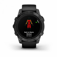 Смарт часы Garmin Epix Pro (Gen 2) Sapphire Edition 47 мм/grey/black band   
