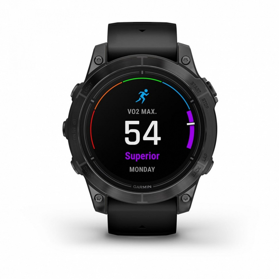 Смарт часы Garmin Epix Pro (Gen 2) Sapphire Edition 47 мм/grey/black band   