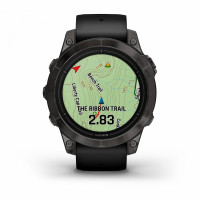 Смарт часы Garmin Epix Pro (Gen 2) Sapphire Edition 47 мм/grey/black band   