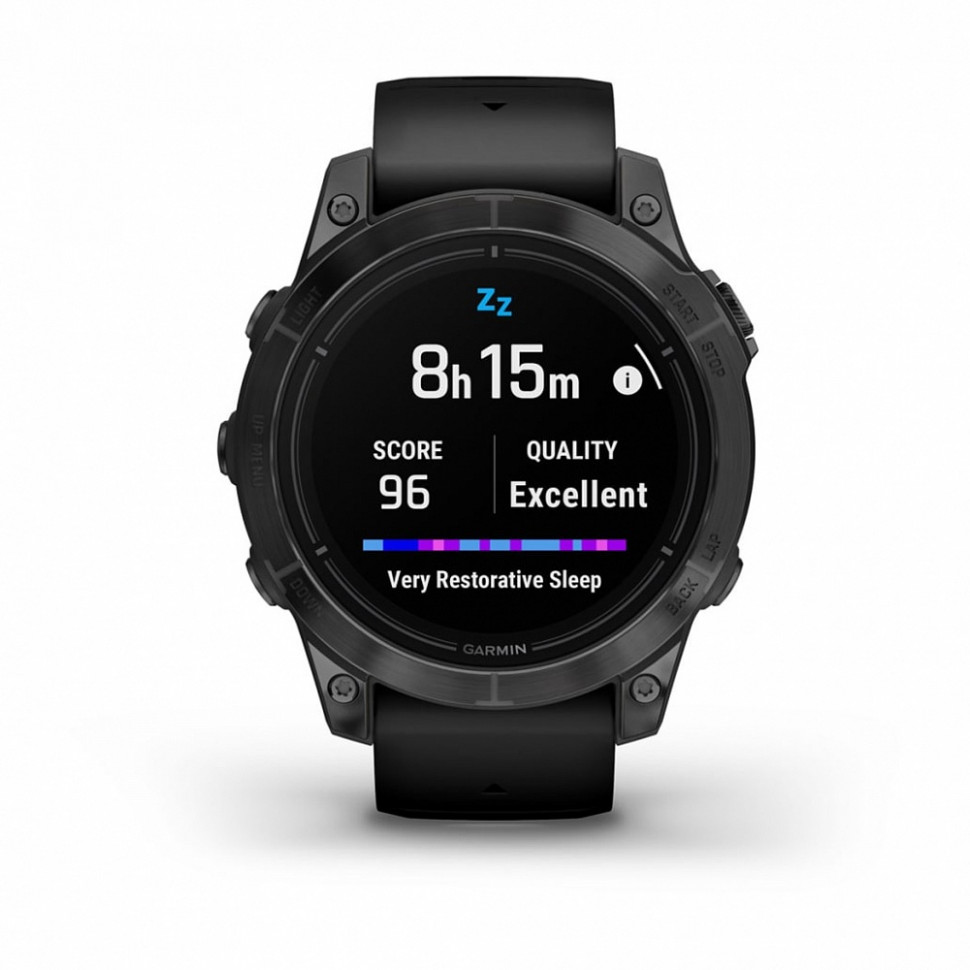 Смарт часы Garmin Epix Pro (Gen 2) Sapphire Edition 47 мм/grey/black band   