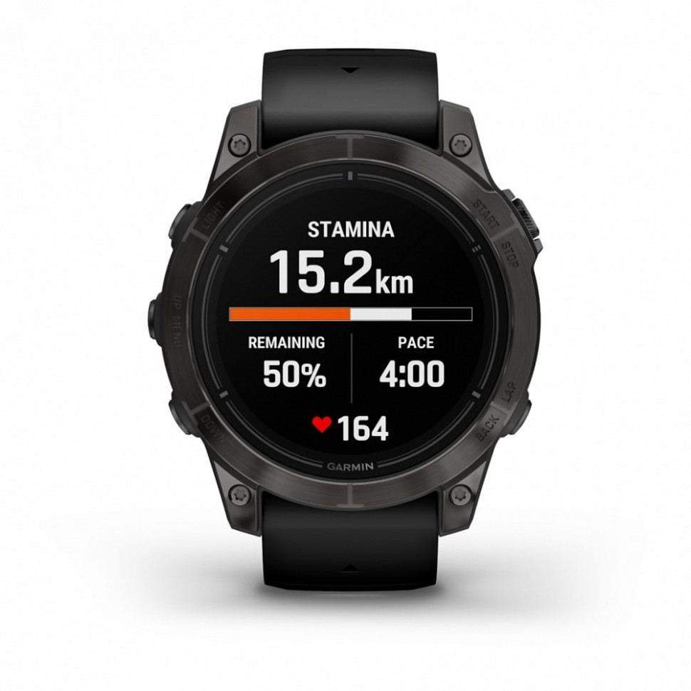 Смарт часы Garmin Epix Pro (Gen 2) Sapphire Edition 47 мм/grey/black band   