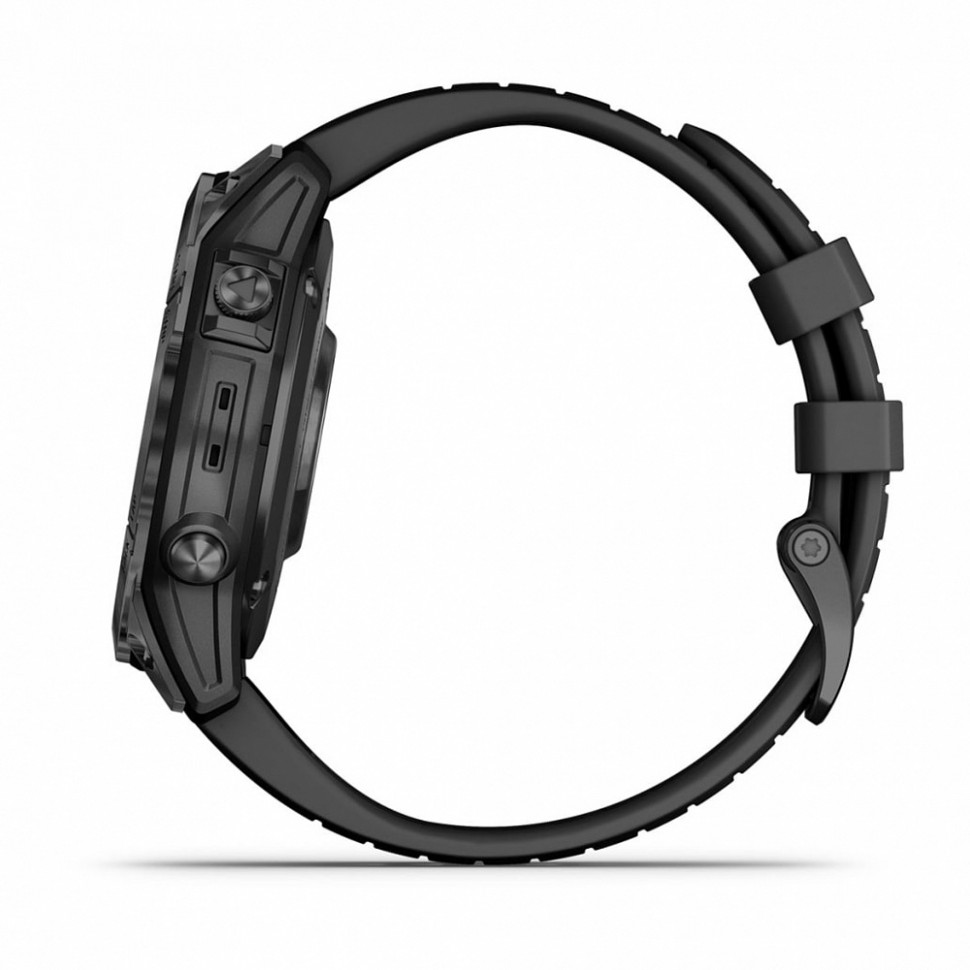 Смарт часы Garmin Epix Pro (Gen 2) Sapphire Edition 47 мм/grey/black band   