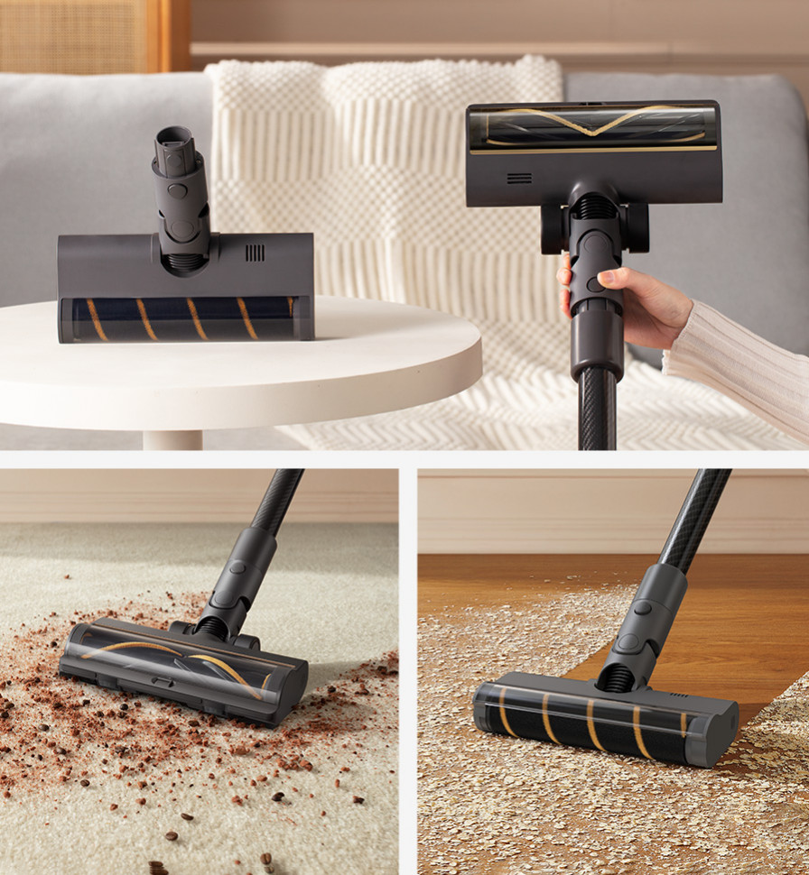 ​Беспроводной пылесос Dreame Cordless Stick Vacuum R20 Grey (RU)