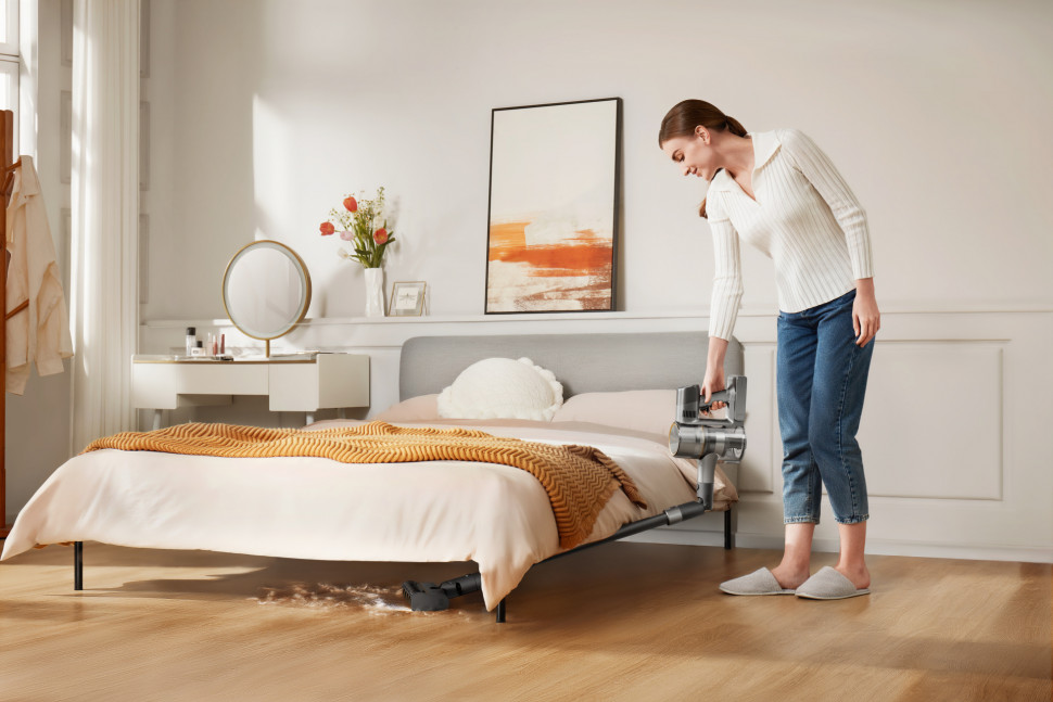 ​Беспроводной пылесос Dreame Cordless Stick Vacuum R20 Grey (RU)