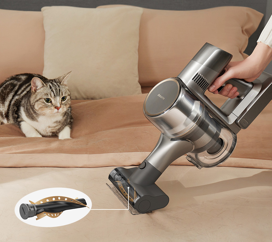 ​Беспроводной пылесос Dreame Cordless Stick Vacuum R20 Grey (RU)