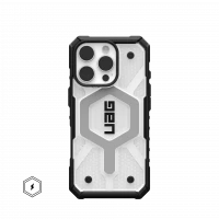 Чехол UAG Pathfinder Clear для iPhone 16 Pro (Ice/Silver)
