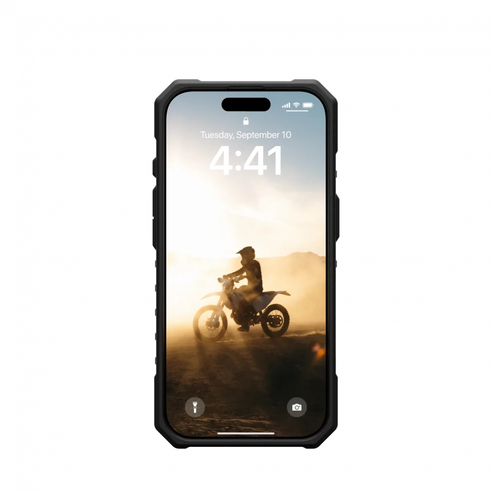 Чехол UAG Pathfinder Clear для iPhone 16 Pro (Ice/Silver)