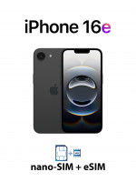 Смартфон Apple iPhone 16e 128Gb Black (Черный) nano SIM + eSIM